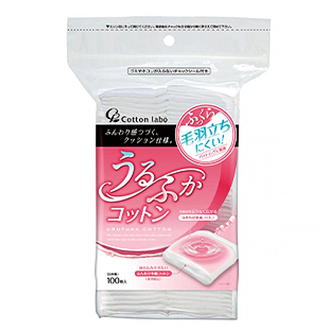 COTTON LABO Urufuka Cotton Pad 100Pcs