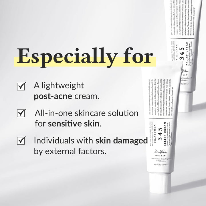 Dr.Althea - 345 Relief Cream 50ml at oceanbuy beauty