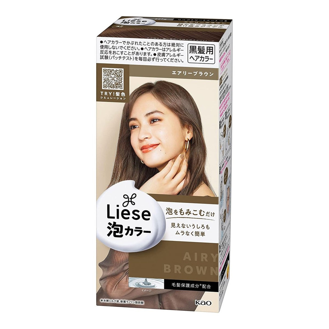 KAO Liese Creamy Bubble Hair Dye Color Natural Series - 8 Types to Choose Hair Care oceanbuy beauty markham toronto free ship USA asian korean skincare