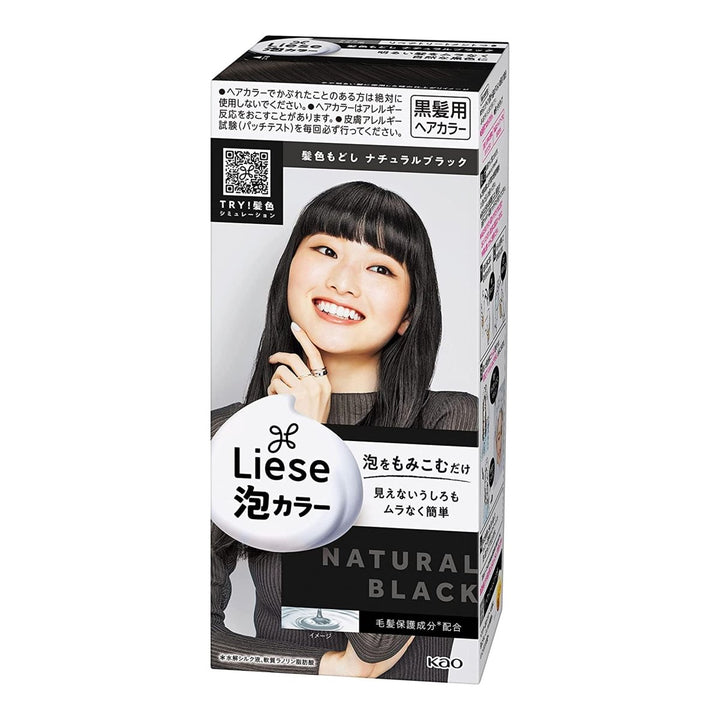 KAO Liese Creamy Bubble Hair Dye Color Natural Series - 8 Types to Choose Hair Care oceanbuy beauty markham toronto free ship USA asian korean skincare