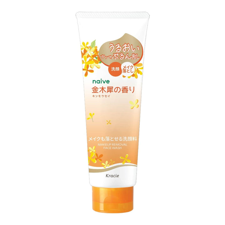 KRACIE Naive Makeup Removal Face Wash 180g - Kinmokusei Health & Beauty 1