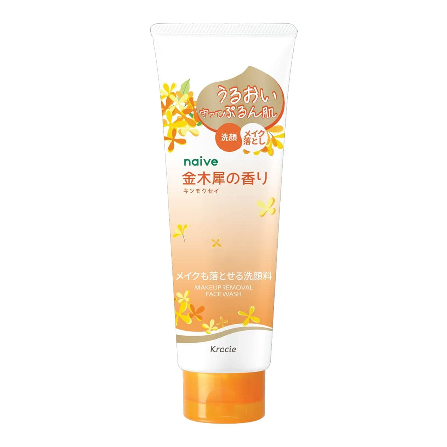 KRACIE Naive Makeup Removal Face Wash 180g - Kinmokusei Health & Beauty 1