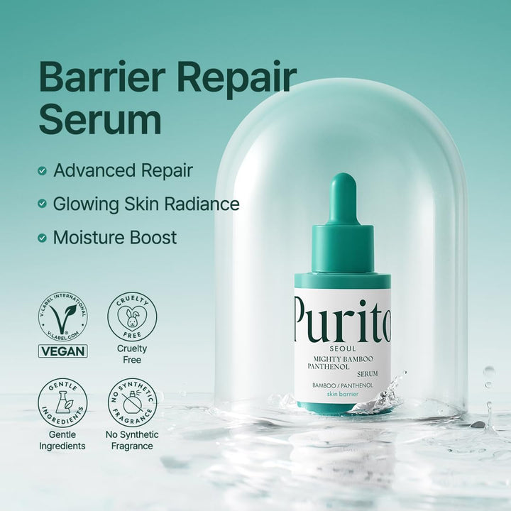 PURITO Mighty Bamboo Panthenol Serum 30ml Health & Beauty 3