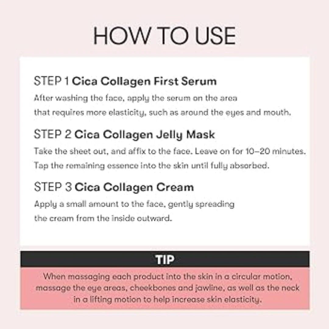 VT CICA Collagen All - in - One 3 - Step Mask 1Pcs Health & Beauty oceanbuy beauty markham toronto free ship USA asian korean skincare