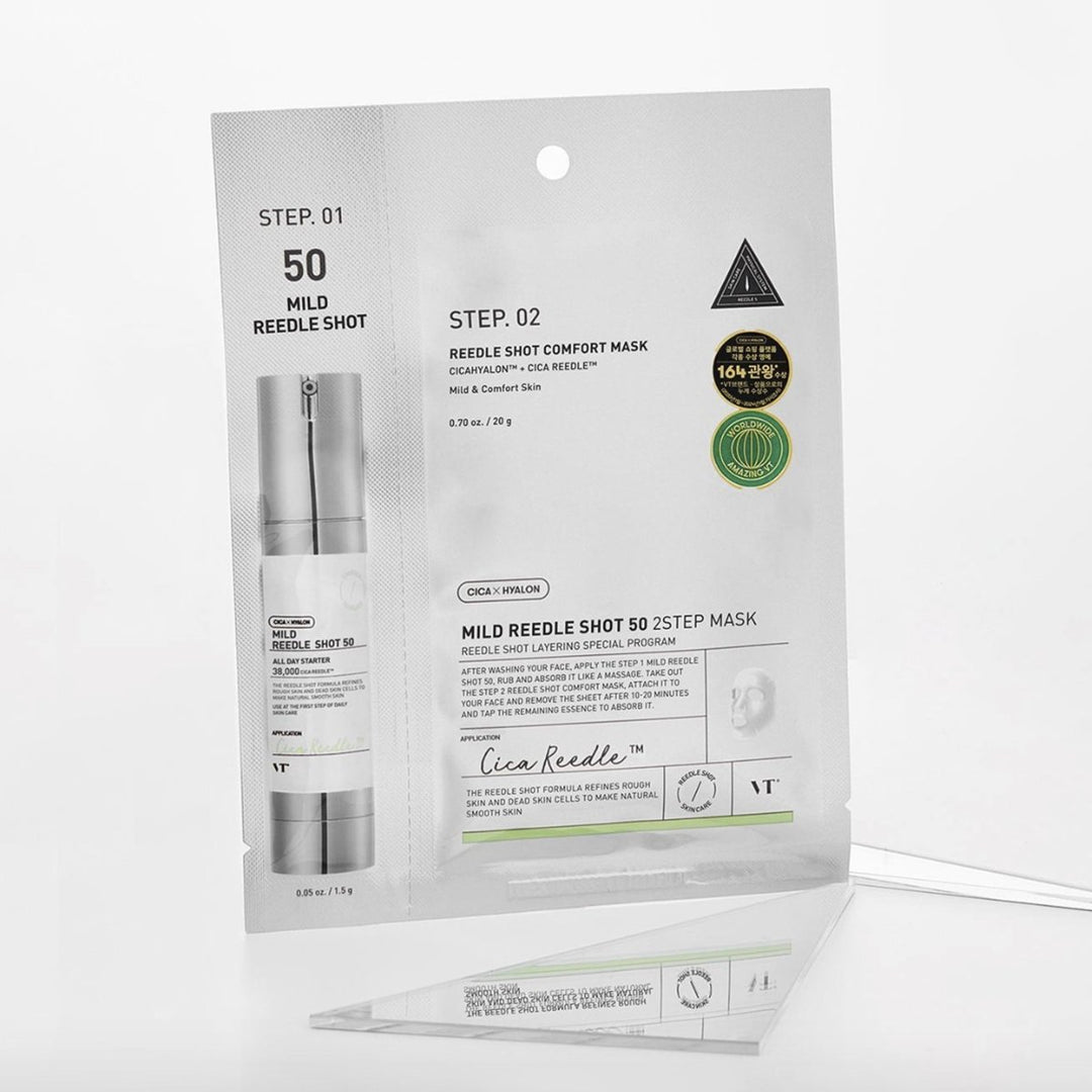 VT Mild Reedle Shot 50 2 - Step Mask 1PcsHealth & Beauty oceanbuy.ca markham toronto free ship USA asian korean skincare