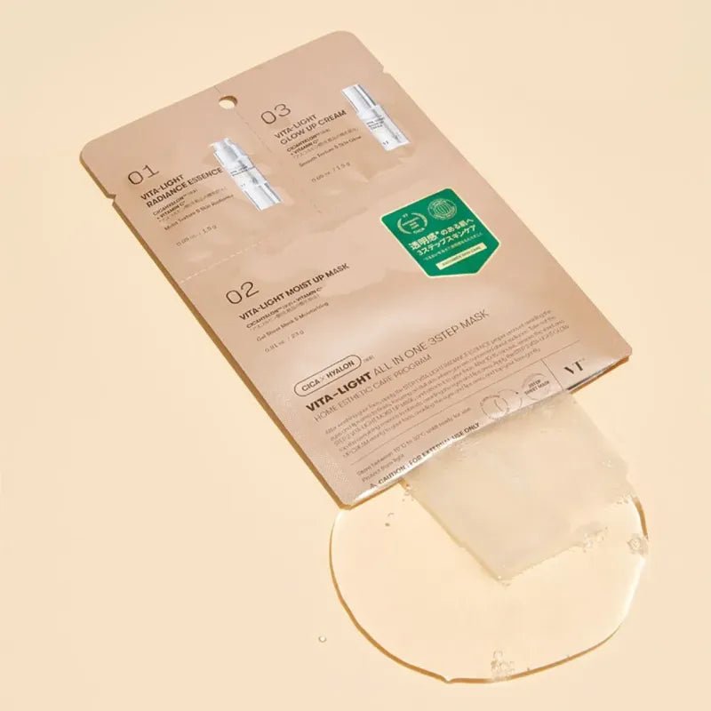 VT Vita - Light All - in - One 3 - Step Mask 1Pcs Health & Beauty oceanbuy beauty markham toronto free ship USA asian korean skincare