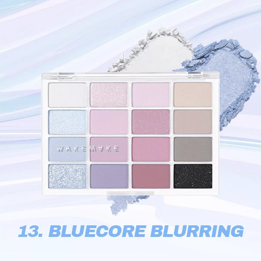 WAKEMAKE Soft Blurring Eye Palette 14g - 13 Bluecore Blurring