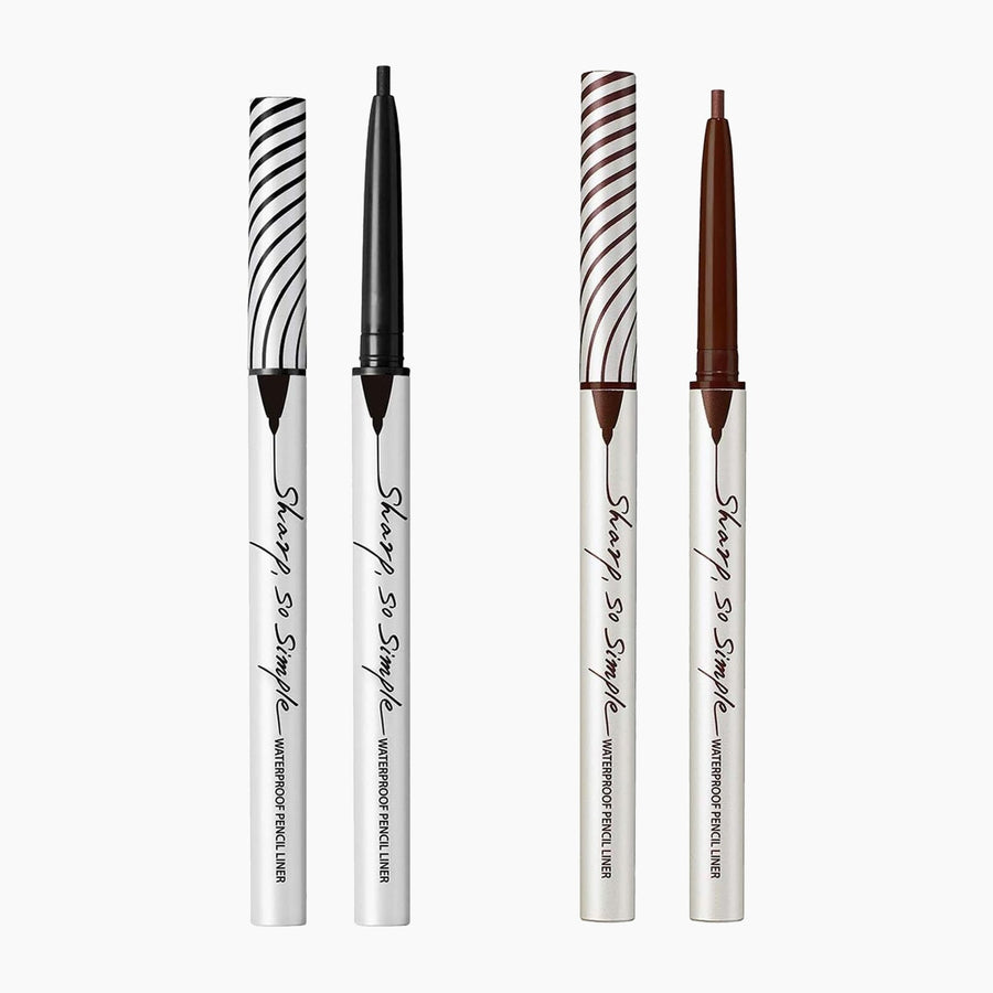 CLIO Sharp So Simple Waterproof Pencil Eyeliner - 2 Colors to Choose