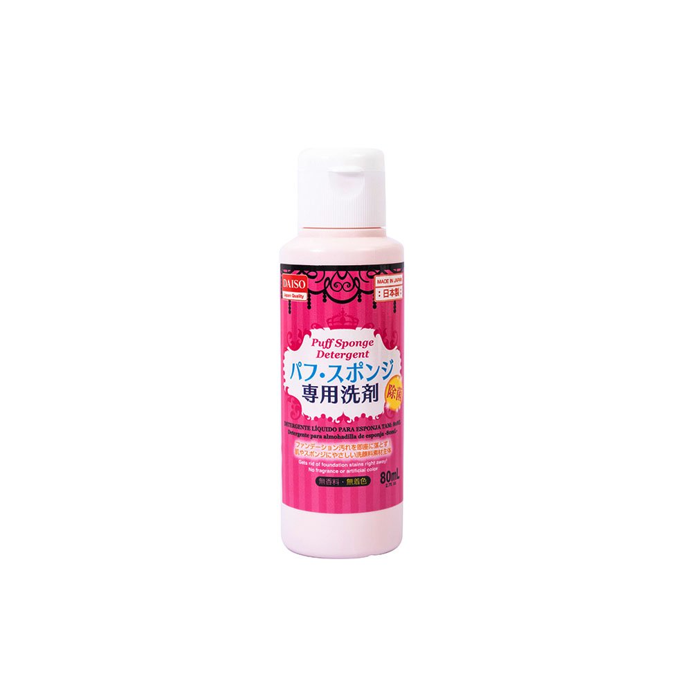 Daiso Detergent Cleaning for Markup Puff and Sponge 80ml