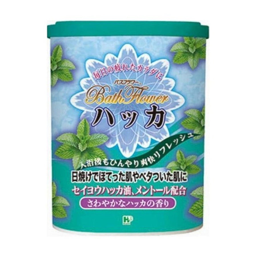 HEALTH Bath Flower Hot Spring Bath Salt 680g - Mint