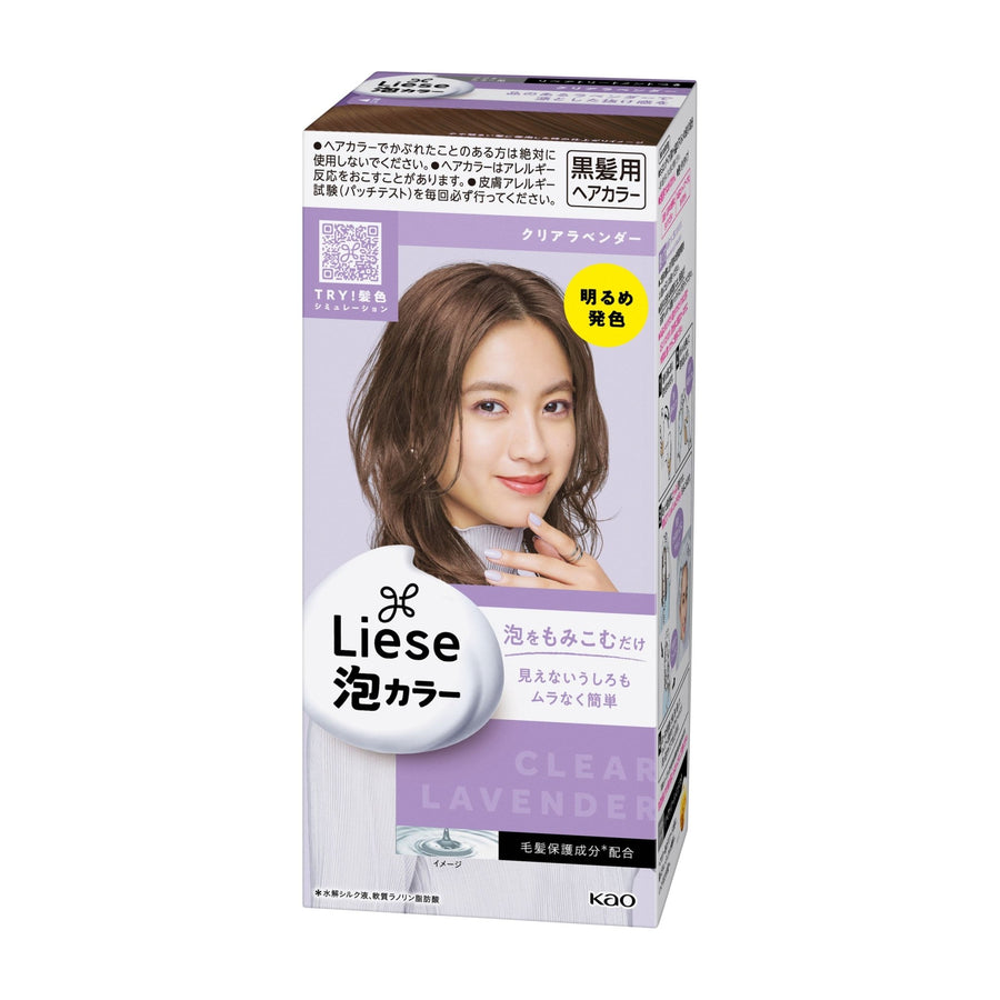 KAO Liese Creamy Bubble Hair Color - Clear Lavender