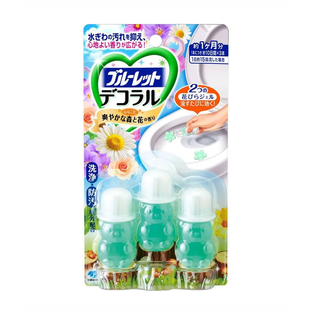 KOBAYASHI Petal-Shaped Toilet Cleansing Gel 7.5g*3Pcs - 5 Types to Choose