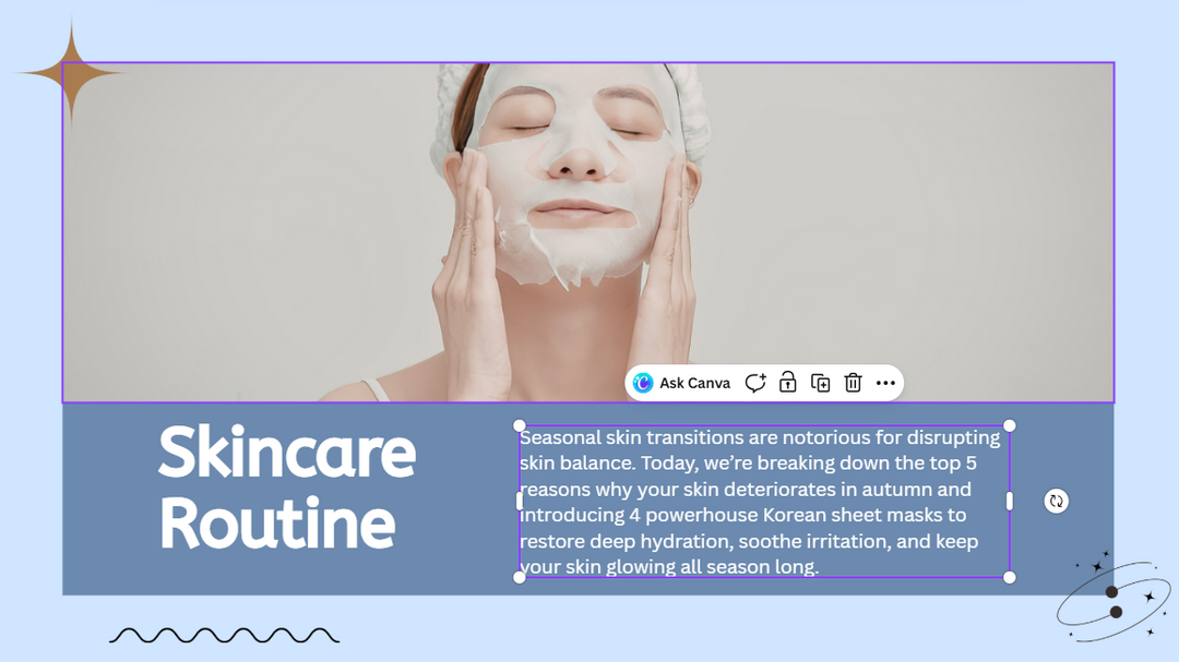 Why Does Your Skin Break Down in Autumn? 5 Seasonal Skin Triggers & 4 Miracle Sheet Masks to Save Your Skin Barrier!