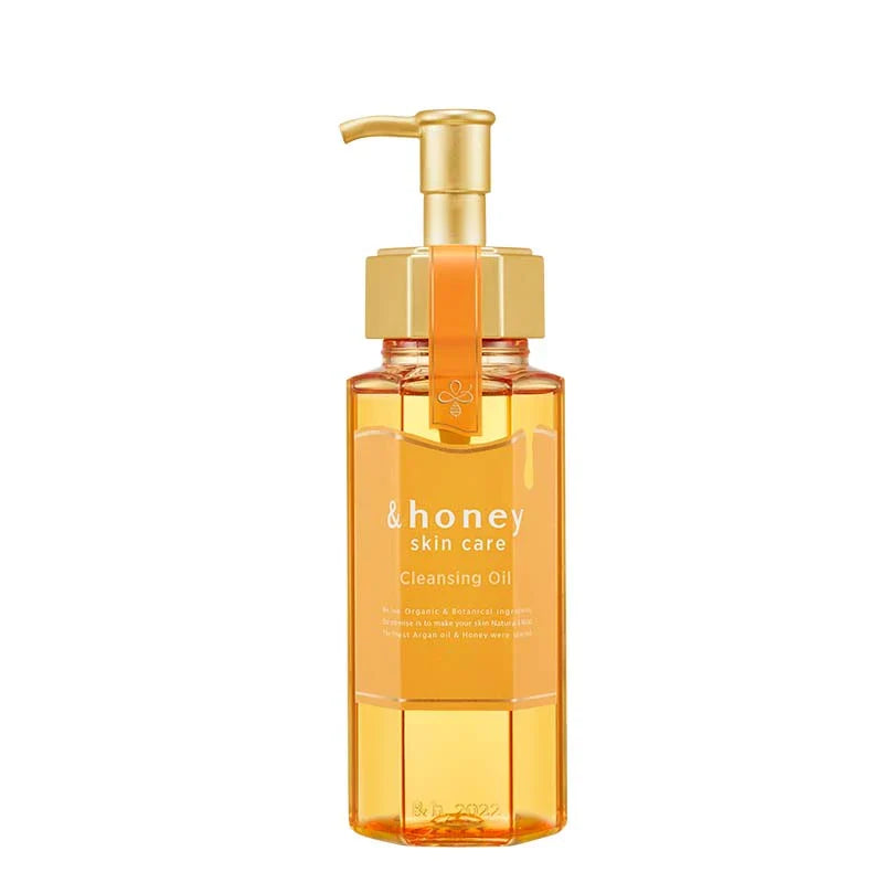 Japan & Honey Anti-Hanako Honey Cleansing Oil 180ml Deep Cleanses Pores and Moisturizes Makeup Remover for Face and Eyes &Honey, 180ml, 保湿洗卸妆, 卸妆, 卸妆 化妆棉, 卸妆水, 卸妆油, 卸气垫妆, 双重洁净卸妆油, 安蒂花子, 日本, 洁净亮肤, 深层清洁, 清洁毛孔, 眼部深层清洁, 税, 美容美妆个护, 自营, 蜂蜜卸妆油, 面眼部深层清洁, 面部保养, SKIN CARE, Cleansers, Make Removers