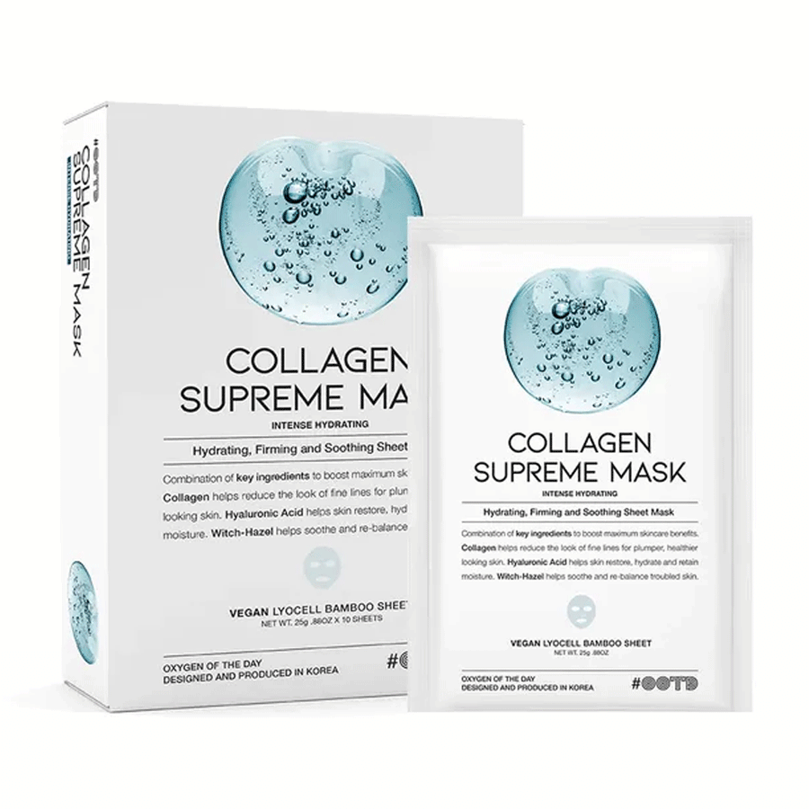 OOTD Collagen Supreme Mask 25g *10ea collagen mask, facial mask, new, vegan, SKIN CARE, Face Masks
