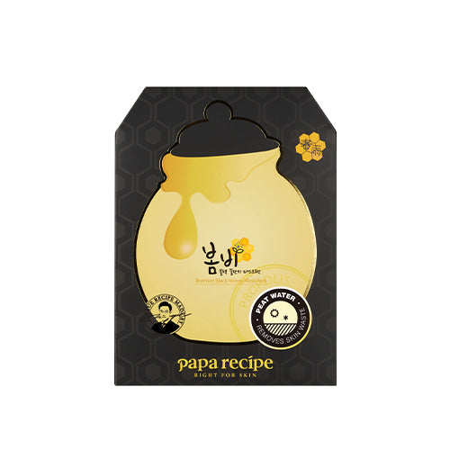 papa recipe Bombee Black Honey Mask 25g * 10ea honey, SKIN CARE, Treatments, Serum & Essence