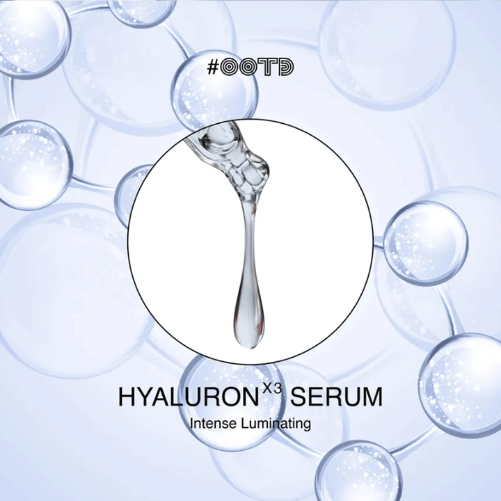 OOTD Hyaluron X3 Serum Glowing Mask 25g * 10ea Mask Pack, new, vegan, SKIN CARE, Treatments, Serum & Essence