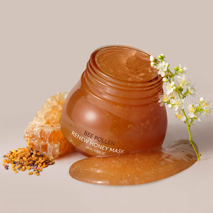 MISSHA Bee Pollen Honey Mask Exfoliates Moisturizes 130ml