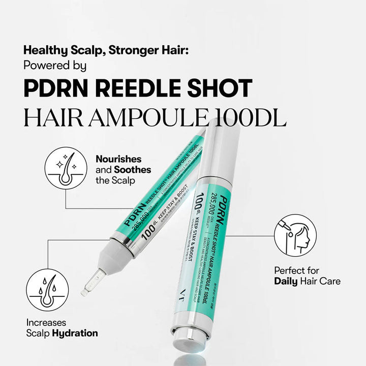 VT Cosmetics Reedle Shot Hair Ampoule Scalp Revitalizing 100dL