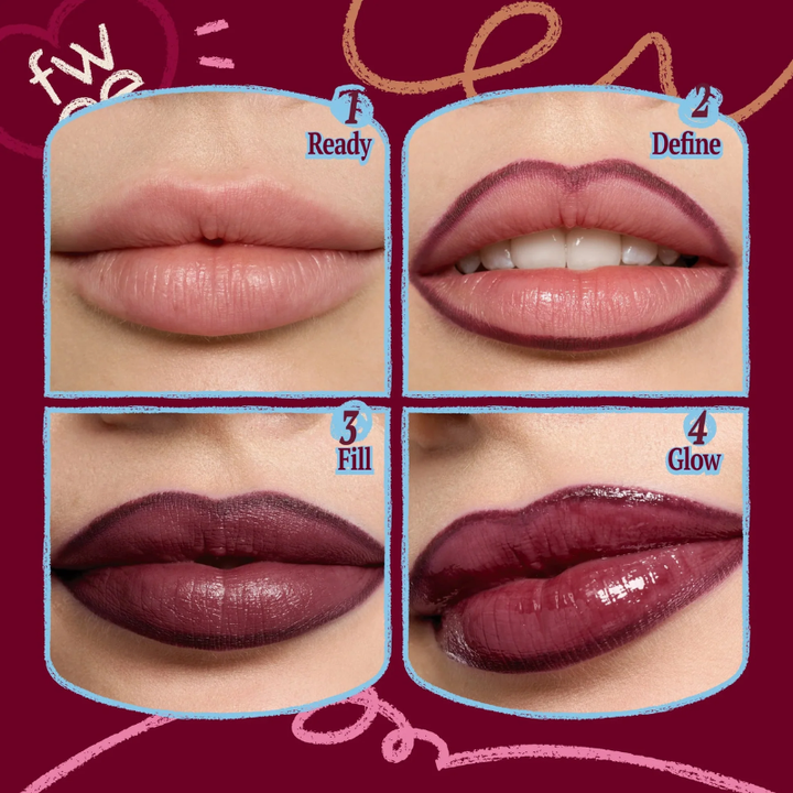 fwee Long-Lasting Dual Coloring Stick Lip Liner block, MAKEUP, Face, Contour & Highlighter