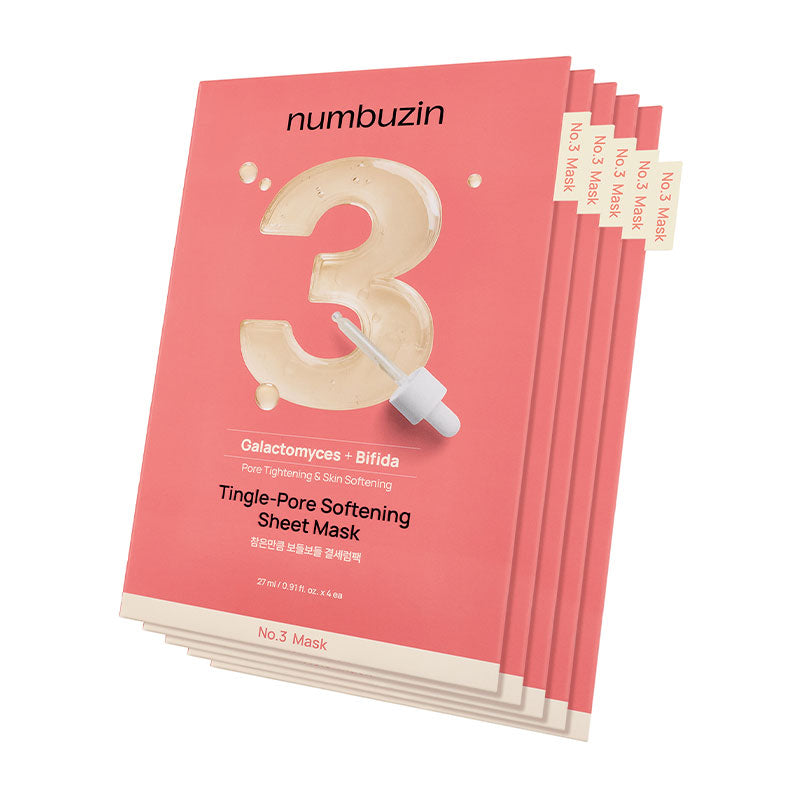 NUMBUZIN No3 Tingle Pore Softening Sheet Mask 27ml