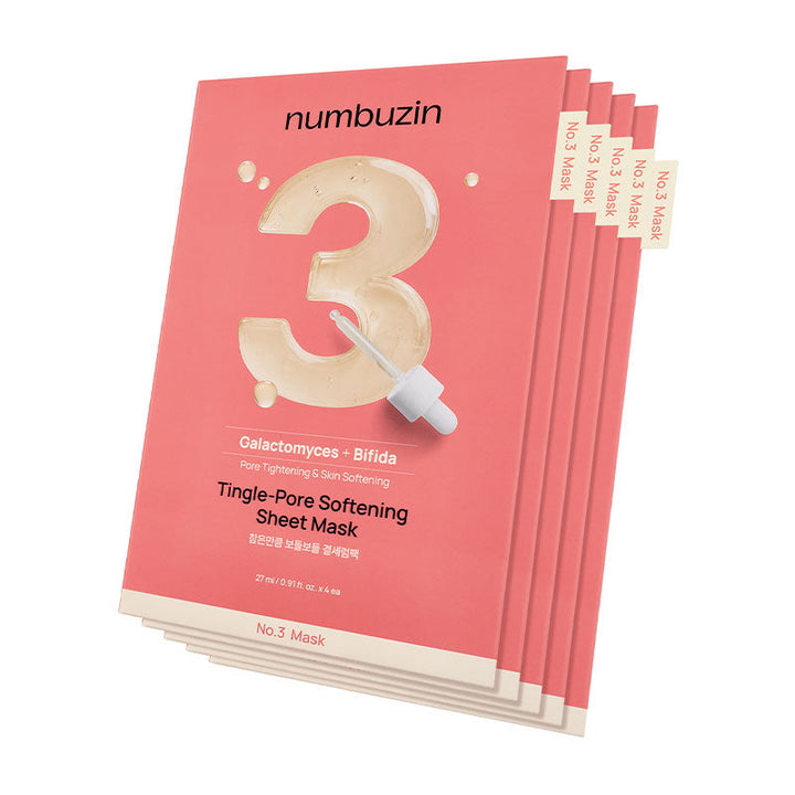 NUMBUZIN No3 Tingle Pore Softening Sheet Mask 27ml