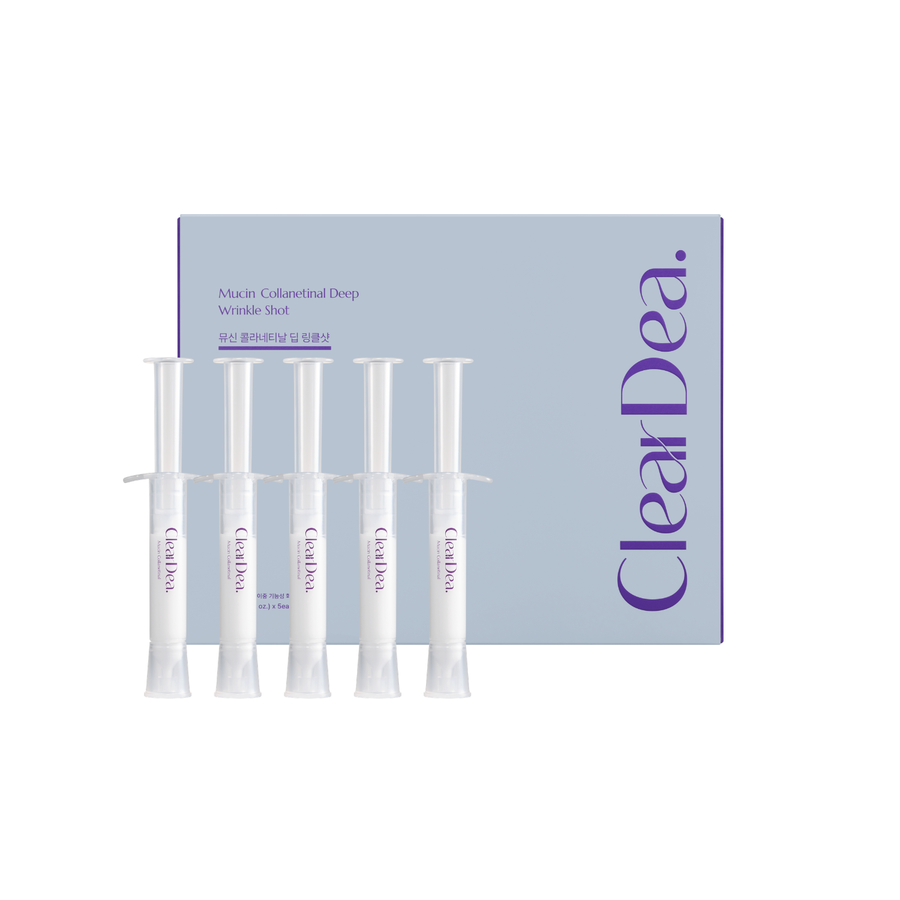 ClearDea Mucin Collanetinal Deep Wrinkle Shot 4ml x 5 SKIN CARE, Treatments, Serum & Essence