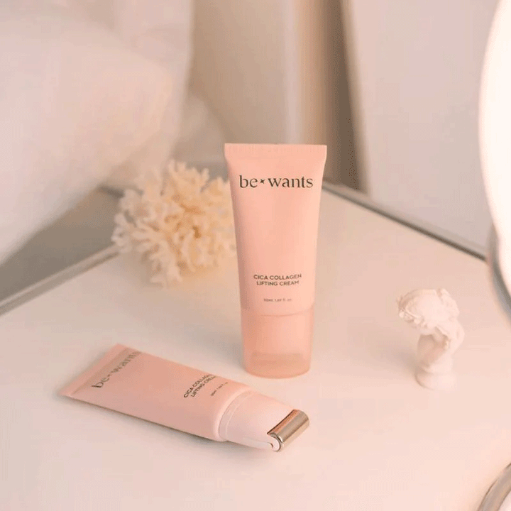Bewants Cica Collagen Lifting Cream 50ml collagen, collagen lifting cream, face, hyaluronic acid, new, Niacinamide, skincare, MAKEUP, Eyes, Eyebrow