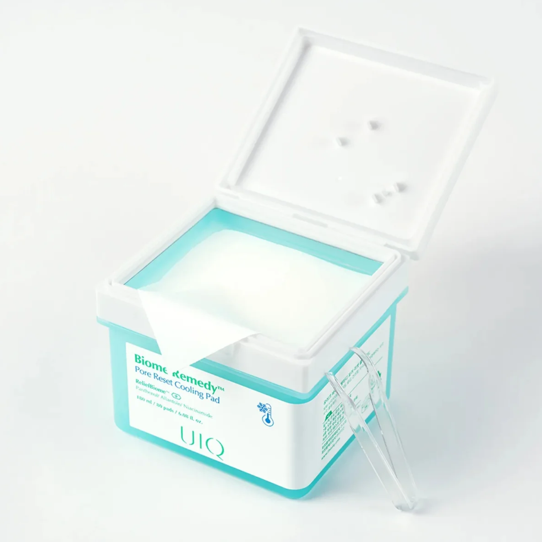 UIQ Biome Remedy™ Pore Reset Cooling Pad 80 pads SKIN CARE, Toners, Toner Pads