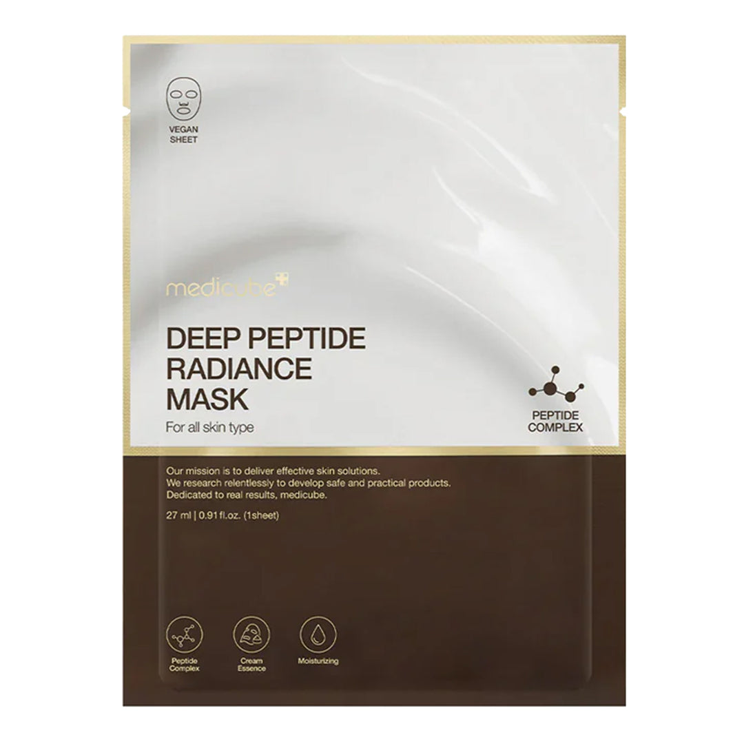 MEDICUBE Deep Peptide Radiance Mask 1Pcs