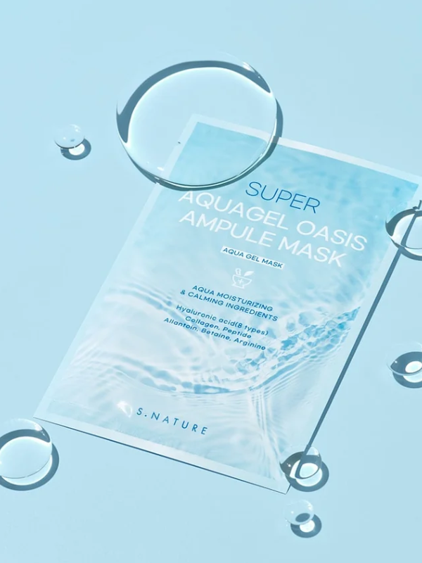 S.Nature Super Aquagel Oasis Ampule Mask SKIN CARE, Treatments, Serum & Essence