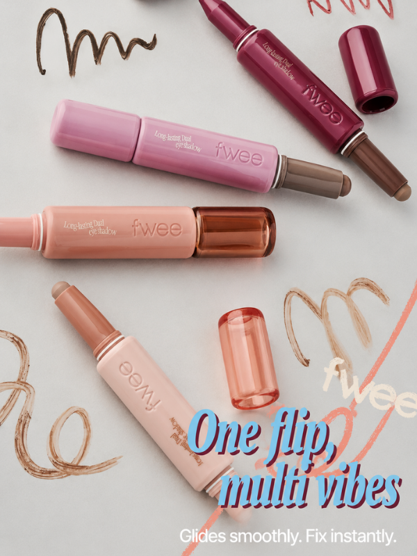 fwee Long-Lasting Dual Coloring Stick Eye Shadow block, MAKEUP, Eyes, Eyeshadow