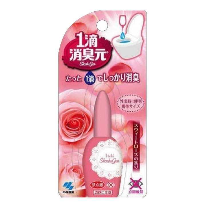 KOBAYASHI 1 Drop Bathroom Deodorizer 20ml - Rose