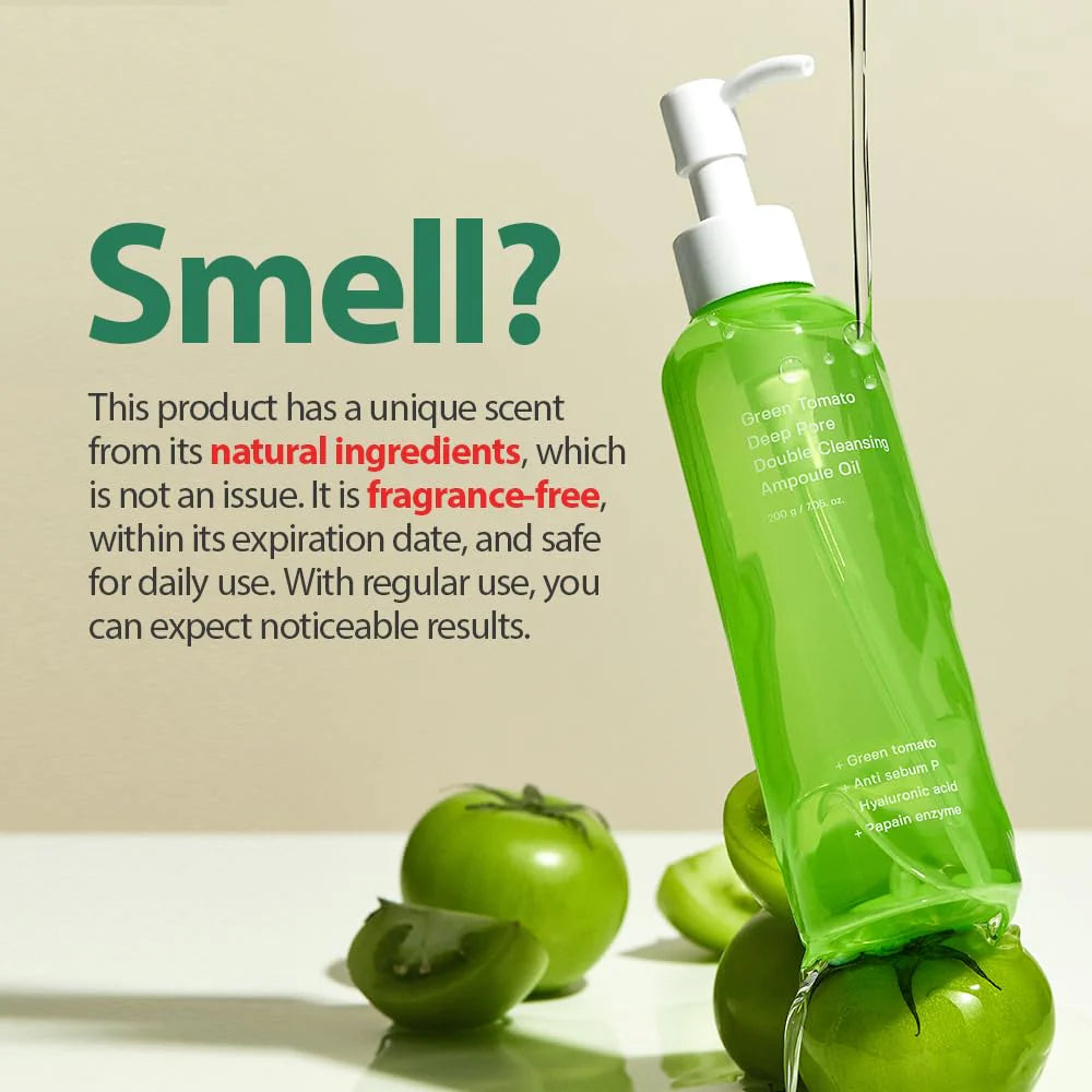 SUNGBOON EDITOR Green Tomato Double Cleansing Ampoule Oil 200ml