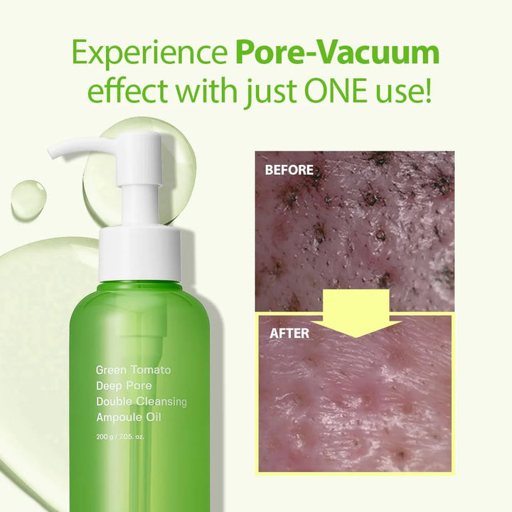 SUNGBOON EDITOR Green Tomato Double Cleansing Ampoule Oil 200ml