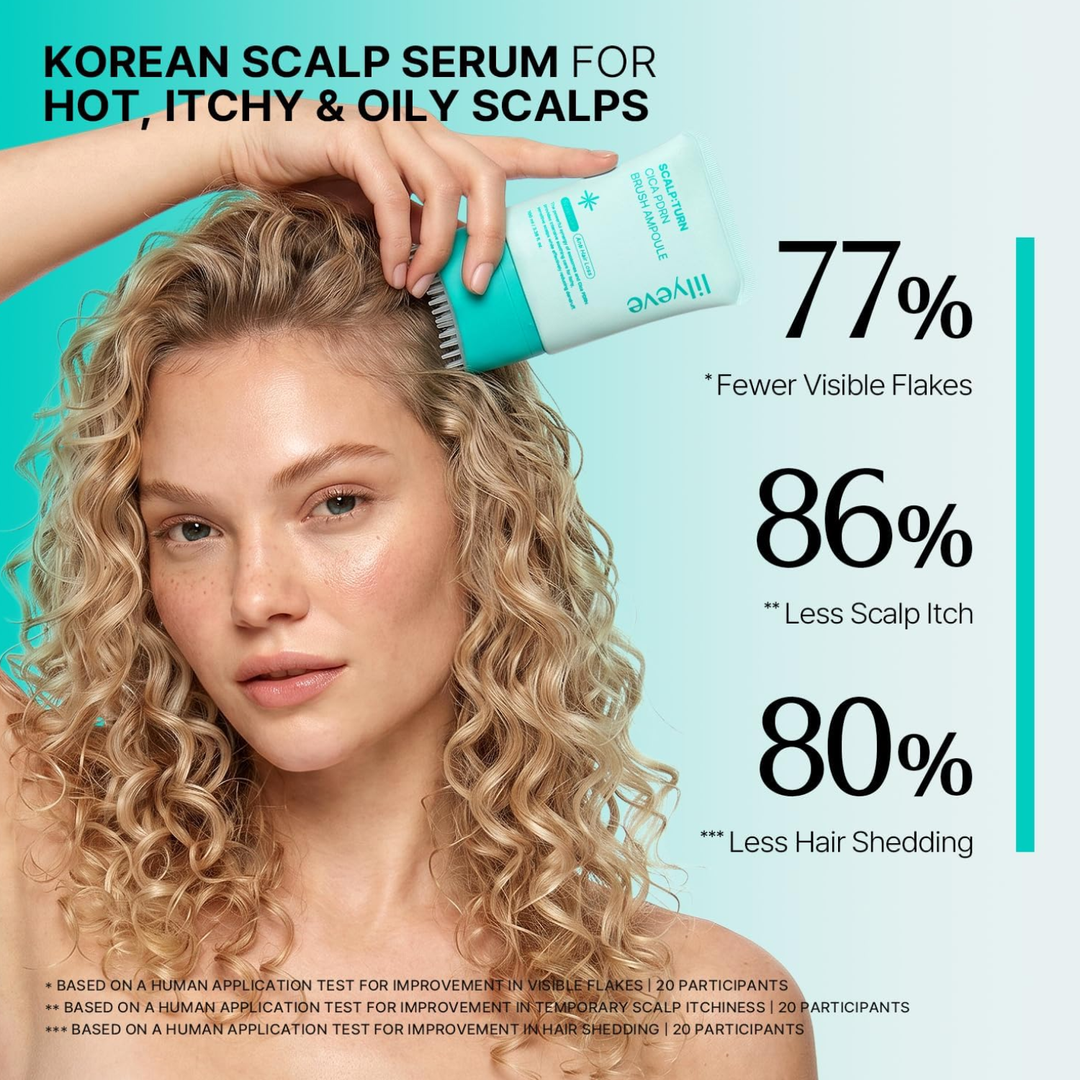 Lilyeve Scalp:Turn Cica PDRN Brush Ampoule 100ml SKIN CARE, Treatments, Serum & Essence