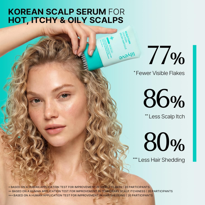 Lilyeve Scalp:Turn Cica PDRN Brush Ampoule 100ml SKIN CARE, Treatments, Serum & Essence