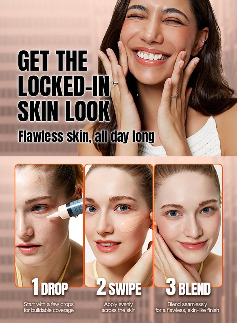 tfit Sleek Fit Cover Foundation - 3 Shades