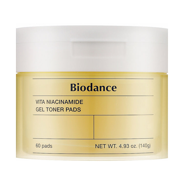 BIODANCE Vita Niacinamide Gel Toner Pad 60 Pads