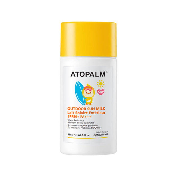 Atopalm Outdoor Sun Milk SPF50 PA Mineral Sunscreen 55g