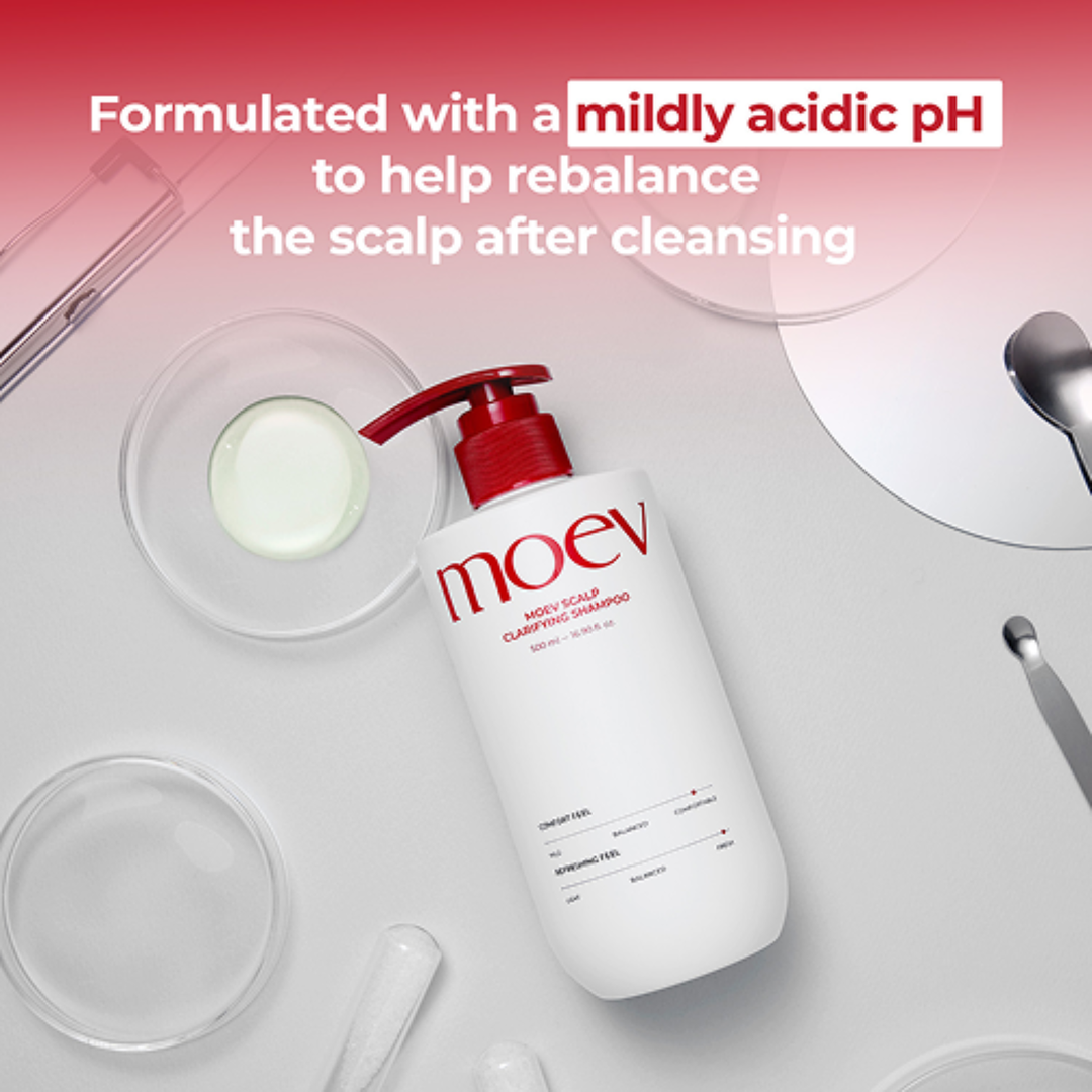 MOEV Scalp Clarifying Shampoo 500ml HAIR CARE, Shampoo & Conditioner, Shampoo