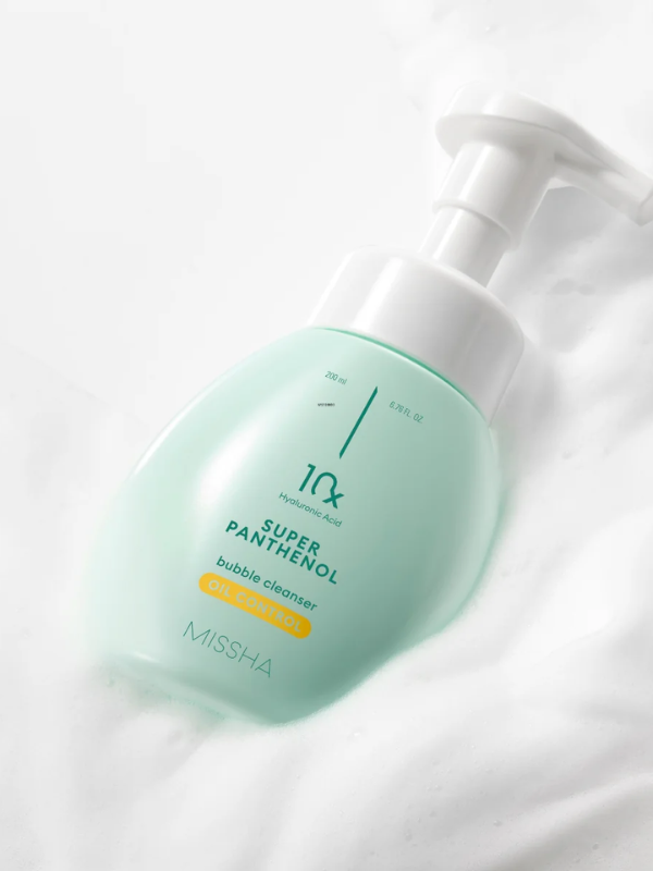 MISSHA Super Panthenol Bubble Cleanser Oil Control 200ml