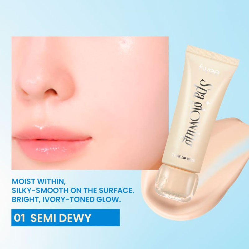 fwee Spa Glowing Tone-Up Prep 80g 01 Semi Dewy block, MAKEUP, Face, Concealer