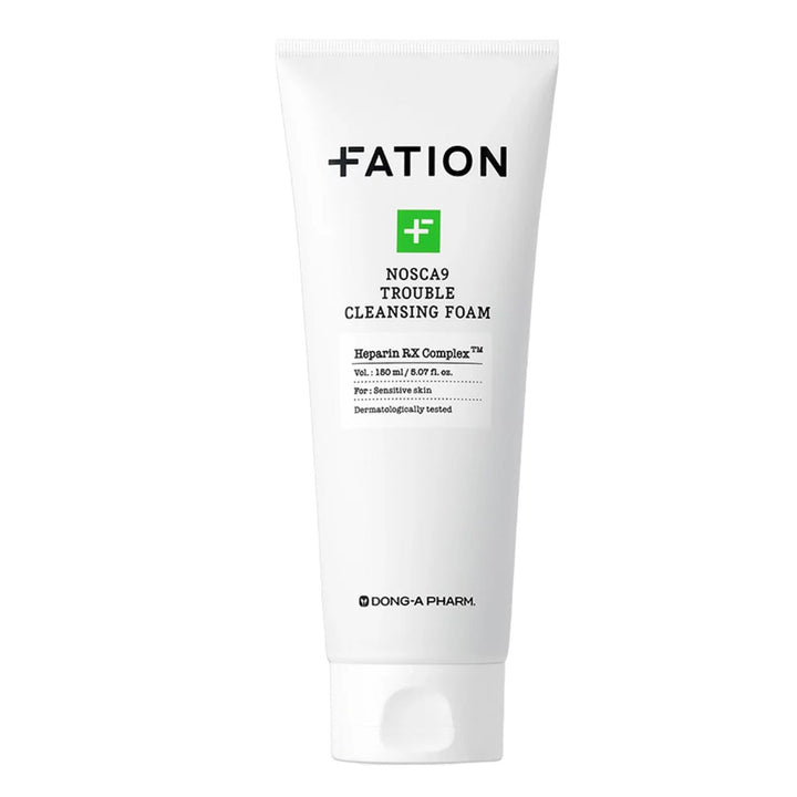 FATION Nosca9 Trouble Cleansing Foam 150ml hyaluronic acid, Mugwort, new, SKIN CARE, Cleansers, Face Wash