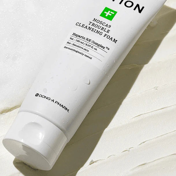 FATION Nosca9 Trouble Cleansing Foam 150ml hyaluronic acid, Mugwort, new, SKIN CARE, Cleansers, Face Wash