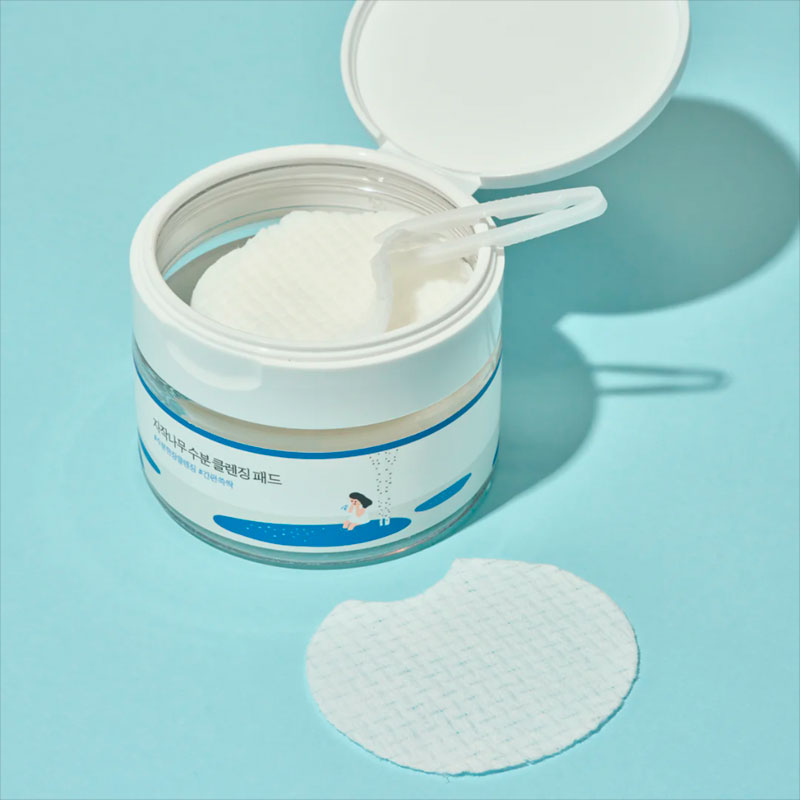 Round Lab Birch Juice Cleansing Pad Hydrating 180ml 60pads
