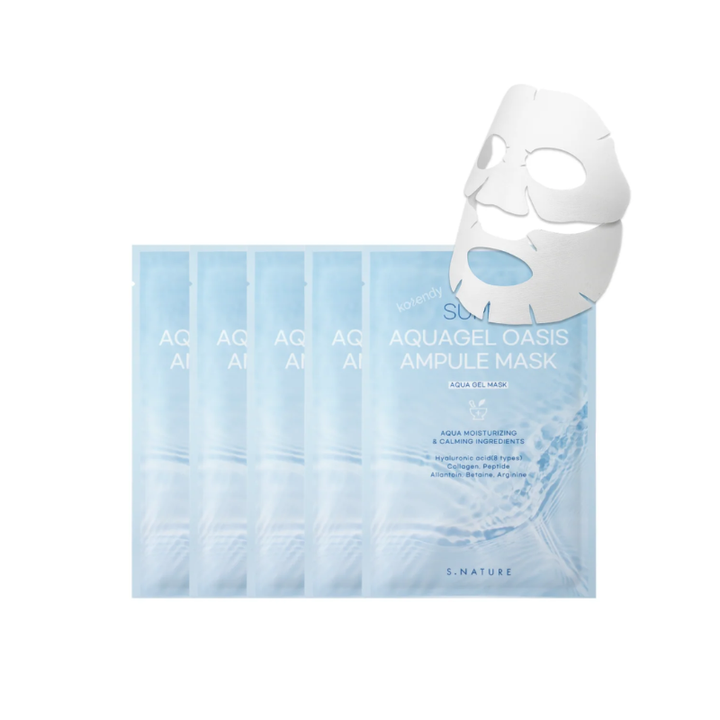 S.Nature Super Aquagel Oasis Ampule Mask SKIN CARE, Treatments, Serum & Essence