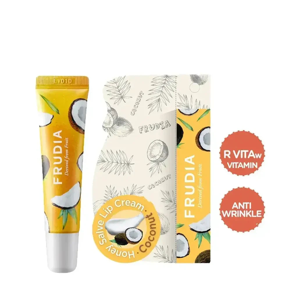 FRUDIA Coconut Honey Salve Lip Cream 10g honey, new, MAKEUP, Lips, Lip Balm