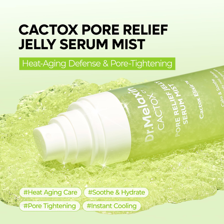 Dr.Melaxin Cactox Pore Relief Jelly Serum Mist 80ml SKIN CARE, Treatments, Serum & Essence