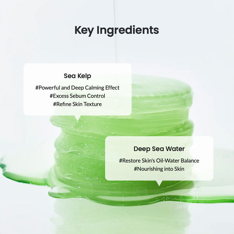 Biodance Sea Kelp Gel Toner Pad 140g / 60pads special, SKIN CARE, Toners, Toner Pads